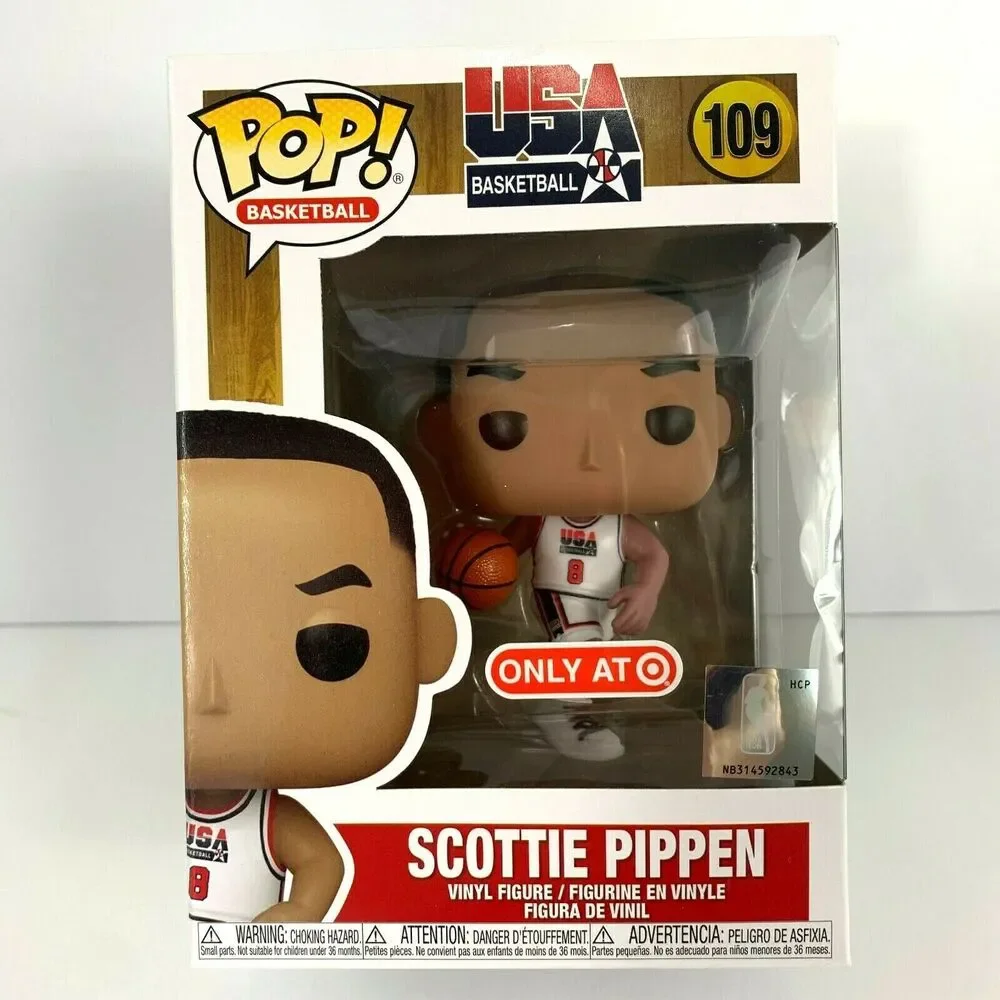 Funko Pop USA Basketball 109 Scottie Pippen Vinyl Figure Target Exclusive New